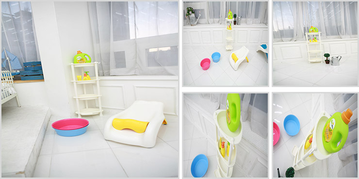 浴室角落整理架