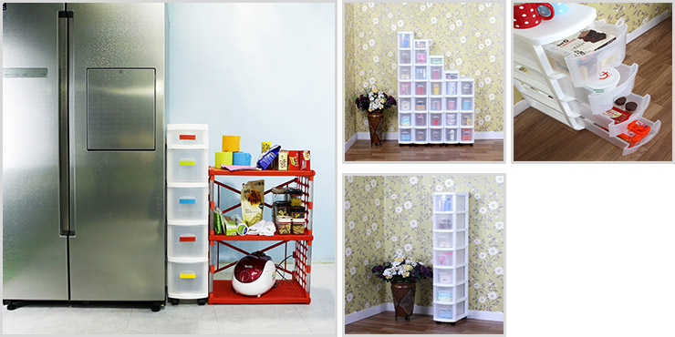 爱空间超薄整理柜