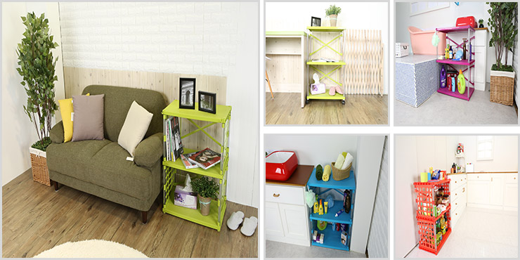 クリスタル棚ラック